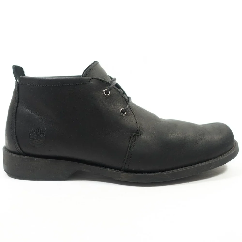Timberland City Lite Waterproof Leather Chukka Boots - Men's Size 8.5 - Black